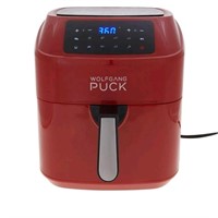 Wolfgang Puck 9-Quart XL Digital Air Fryer, Red