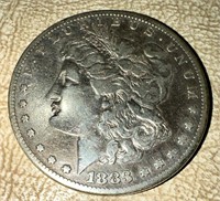 1883 US Peace Silver Dollar Coin