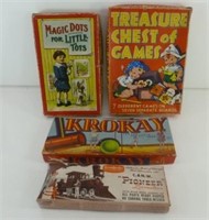 Vintage Games From 1907, 1941 and 1960
