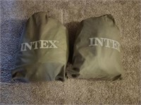 2 Intex Kids Travel Air Mattress w/Raised Sides