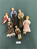 CACO Modern Family Dollhouse Dolls