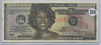 Whitney Houston Legends Series One Million Dollar