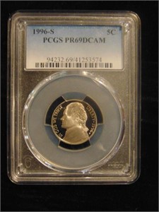 19996 S Graded Jefferson Nickel