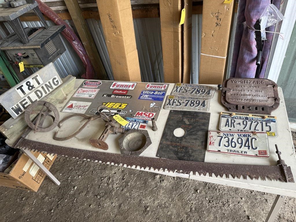 Collectibles, License Plates