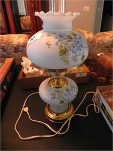Hurricane Style Table Lamp