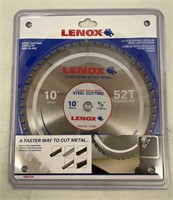 Lenox 10in 52T Saw Blade
