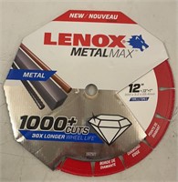 Lenox 12in Diamond Blade