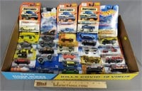 Matchbox and Hotwheels Cars in Package