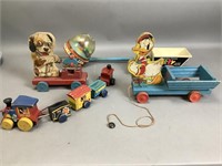 Early Fisher Price Toy Lot
