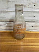 E. SCHWENK DAIRY MILK BOTTLE