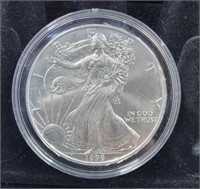 1999 American Silver Eagle.  1 oz