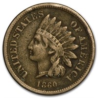 1860 Indian Head Cent