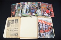 SPORTS MAGAZINES AND NEWSPAPER CLIPPINGS