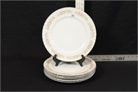 THE DANSICO COLLECTION "TEAHOUSE ROSE" PLATES
