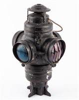Antique Armspear N. & W. R. 121 Switch Signal Lamp