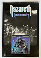 Nazareth Poster No Mean City 1979 Tour Poster