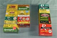 175 assorted 12ga 2-3/4" shells, extra boxes; as i