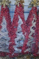 Large Christmas Decorations-Tinsel Trees (6)