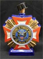 1973 Ezra Brooks VFW liquor decanter