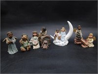 MARTHA HOLCOMB ALL GODS CHILDREN FIGURINE LOT VINT