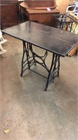 Table with Sewing Machine Base