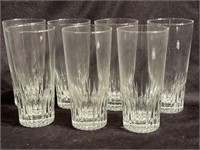 Eight piece glass set