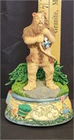 1999 Wizard Of Oz Cowardly Lion SF Music Box Co