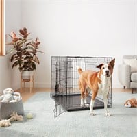 AmazonBasics Single Door Metal Dog Crate 42in