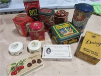 Tins and boxes