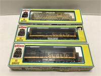 Three Atlas HO Gauge Locomotives