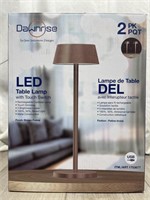 DawnRise LED Table Lamp with Touch Switch 2 Pack