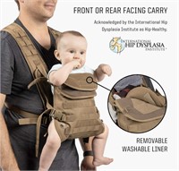 Mens Tactical Baby Carrier for Infants and