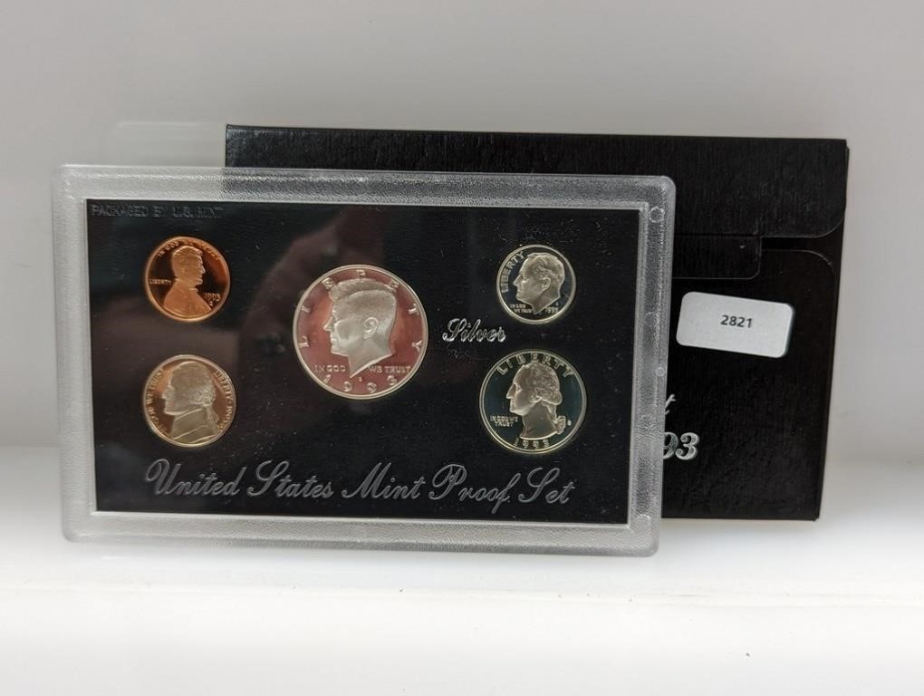 1993 90% Silver US Proof Set