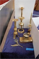 Brass Decor Candle Holders & More