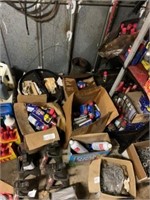LARGE LOT OF WD40 AND OTHER LUBRICANTS