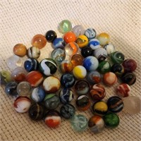 Assorted Lot Vintage & Antique Marbles