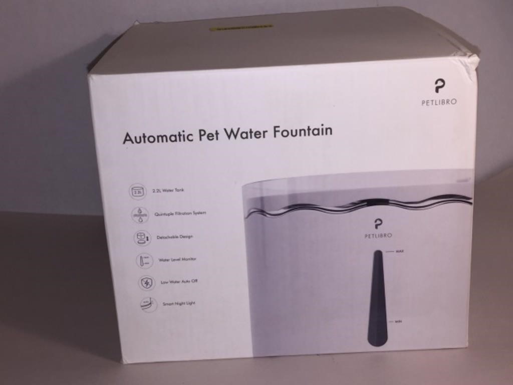 PETLIBRO AUTOMATIC PET WATER FOUNTAIN