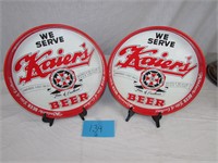 Vintage Kaier's Beer Trays