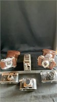 Various vintage cameras  all not tested