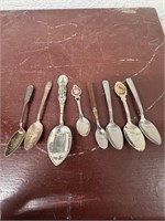 Souvenir Spoons in Advertising Box