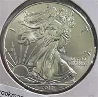 2012 American Eagle Silver GEM BU