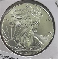 2012 American Eagle Silver GEM BU