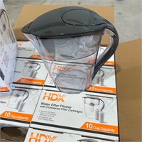 8 HDX Water Pitchers with filters