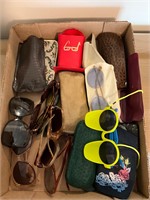 Misc Sunglasses & Cases Lot