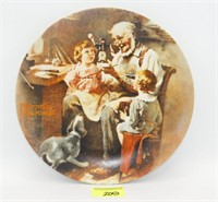 Norman Rockwell 'The Toy Maker' Plate