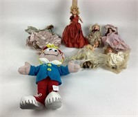 (6) Doll Lot, Including Marcie Doll