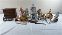 Vintage doll and home decor