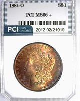 1884-O Morgan PCI MS-66+ LISTS FOR $625