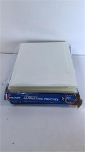 New Lot of 3 Laminating Pouches