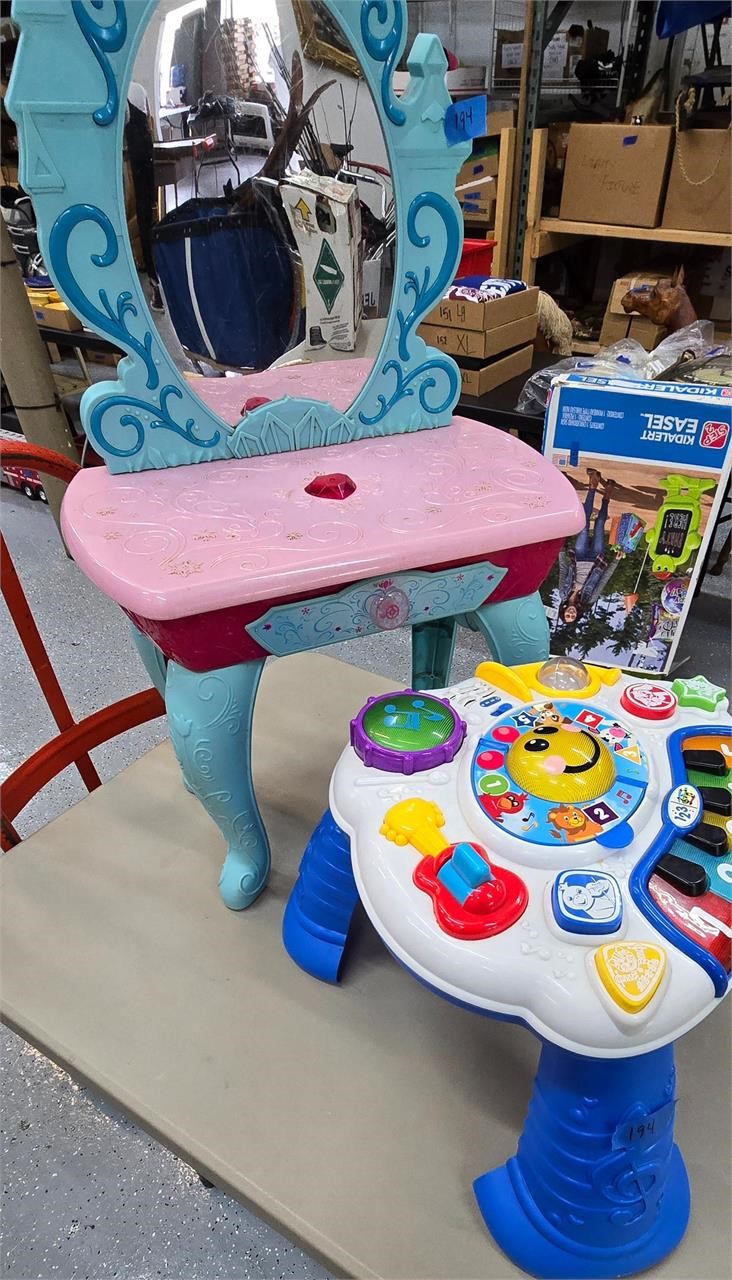 Baby Einstein Table and Tangled Mirror